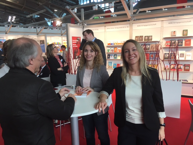 Gespräche auf der Buchmesse