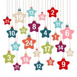 Adventskalender Sterne