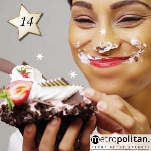 Adventskalender Nummer 14 Diät-Ratgeber Sahnetorte