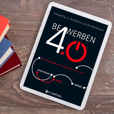 Cover E-Book Bewerben 4.0