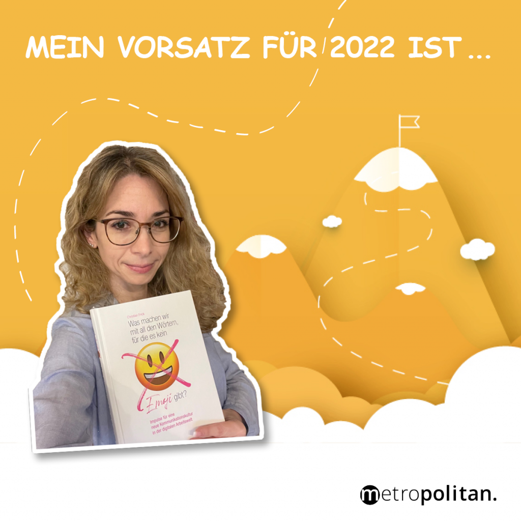 Mein Vorsatz für 2022 ist ... Was machen wir mit all den Wörtern, für die es kein Emoji gibt?