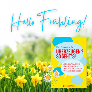 Bücher-Frühling Überzeugen so geht´s